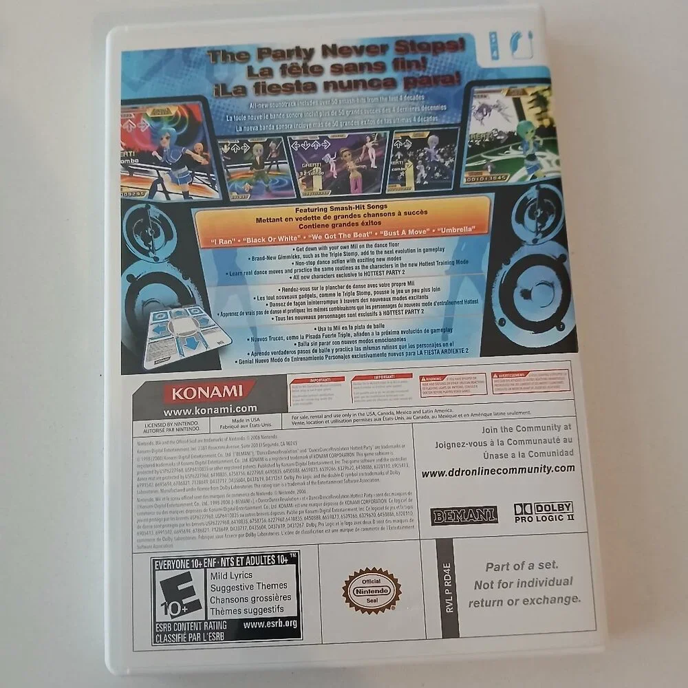 Wii dance revolution